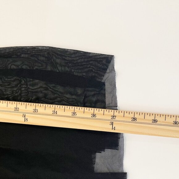 Black Mesh Sequin Babydoll Lingerie Y2K Fairy Grunge Boudoir Delicates Size XL - Picture 6 of 6